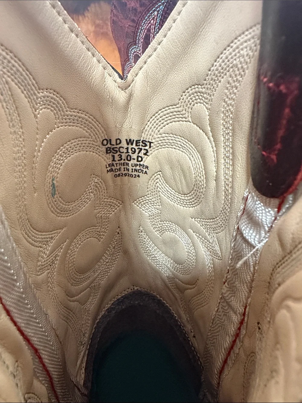 Boys Old West Boots 13C